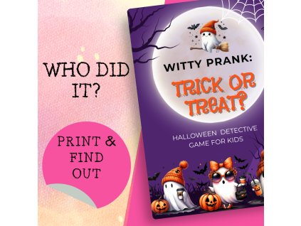Halloween detective game - Trick or Treat