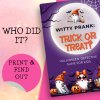 Halloween detective game - Trick or Treat
