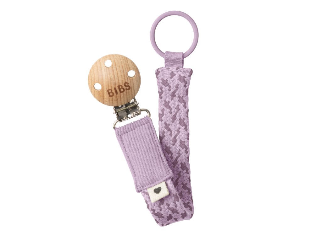 BIBS Paci Braid klip na cumlik VioletSkyMauve 9401111 5713795238620 new