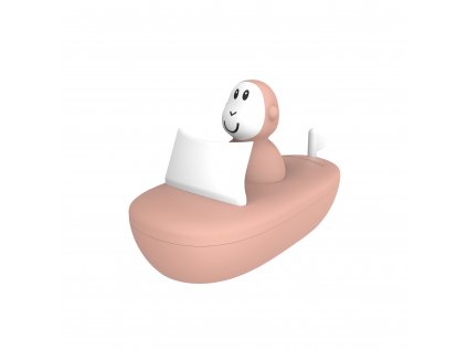 MM Bathtime Boat Set(1xWobbler) Persp DustyPink