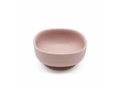 Martons silikónová miska s prísavkou Rose pink