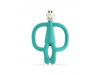 Hryzátko a zubná kefka Matchstick Monkey Green