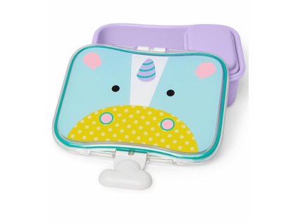 SKIP HOP Zoo Krabička na desiatu 700 ml Jednorožec 3r+