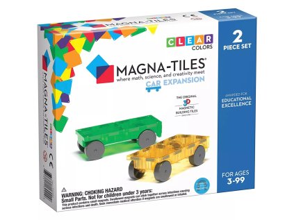 Magna-Tiles Cars 2 dielna Green/yellow