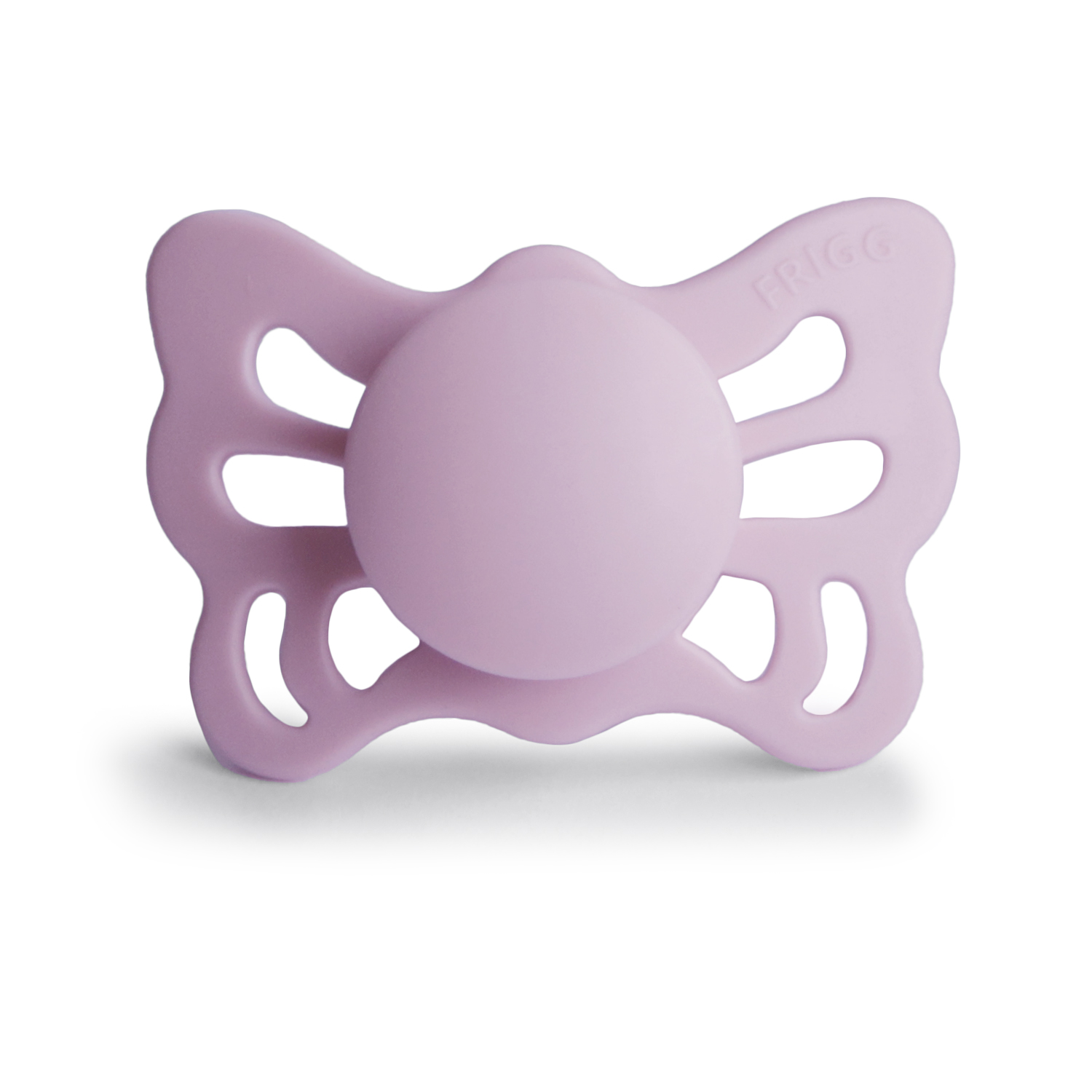 FRIGG Butterfly Anatomický cumeľ - Soft Lilac 0-6 mesiacov Veľkosť: 0-6M