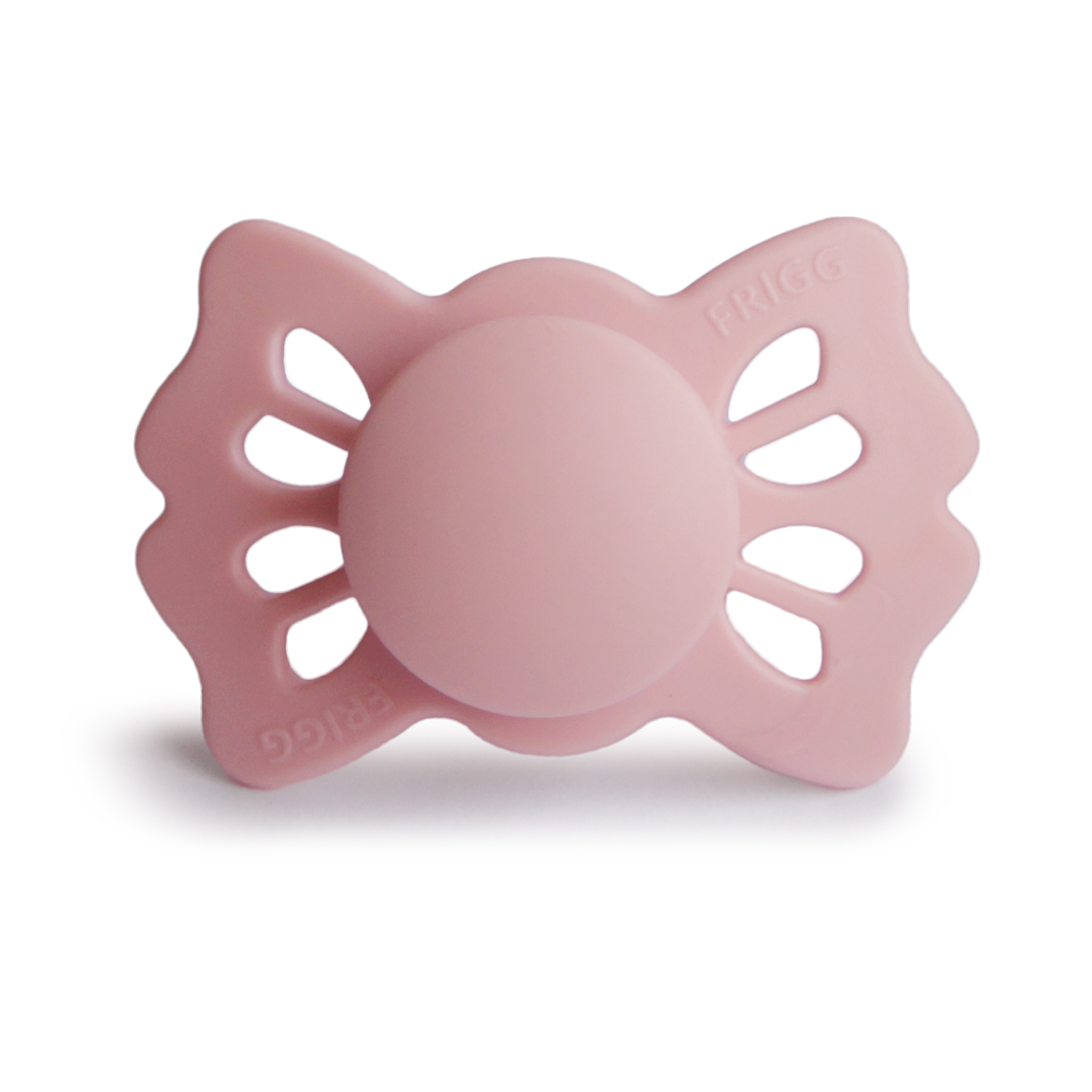 FRIGG Lucky symetrický cumeľ - Baby Pink - 0-6 mesiacov Veľkosť: 0-6M