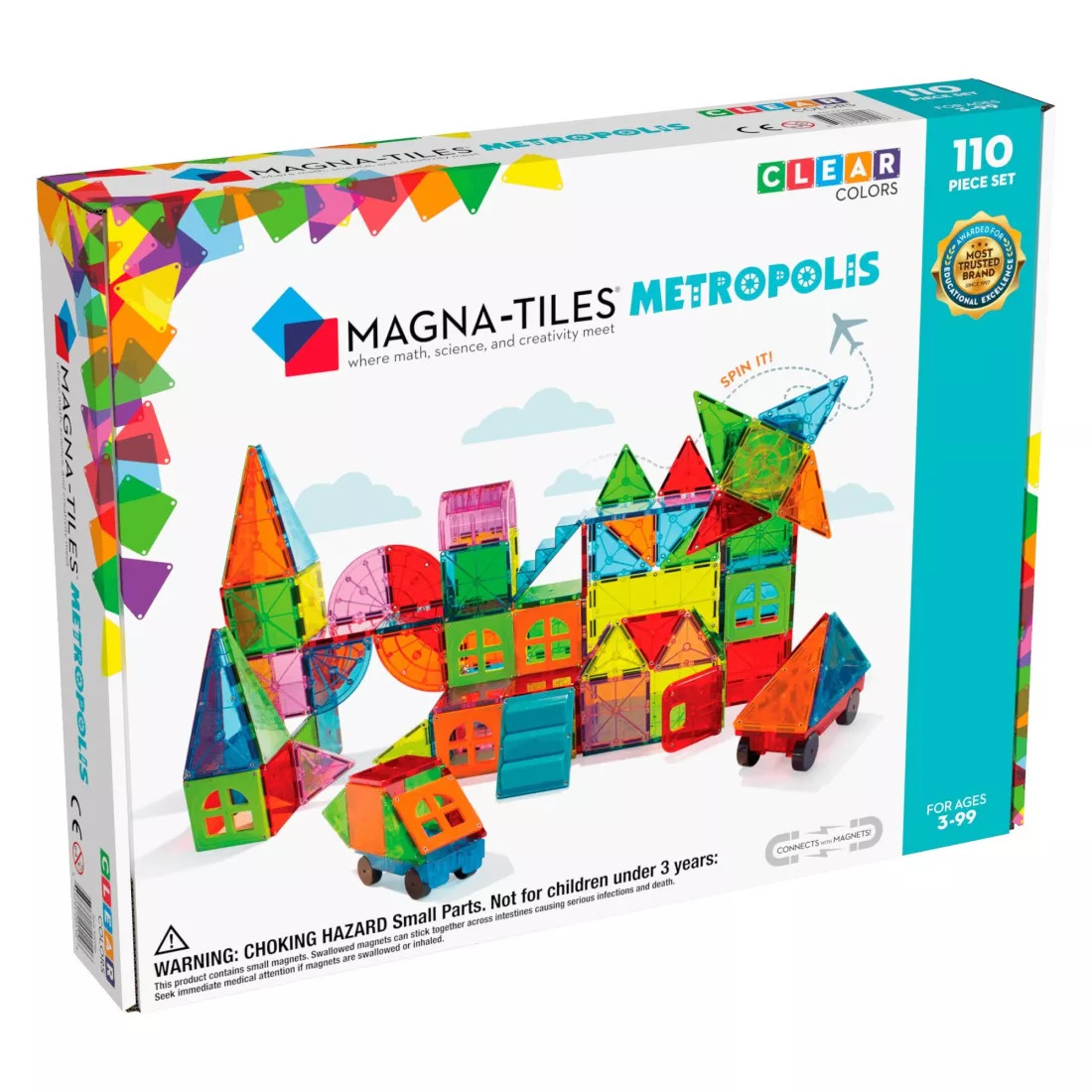 Magna-Tiles Metropolis 110 dielov
