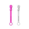 Matchstick Monkey Soother clip Pink&Grey