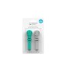 Matchstick Monkey Soother clip Green&Grey packaging