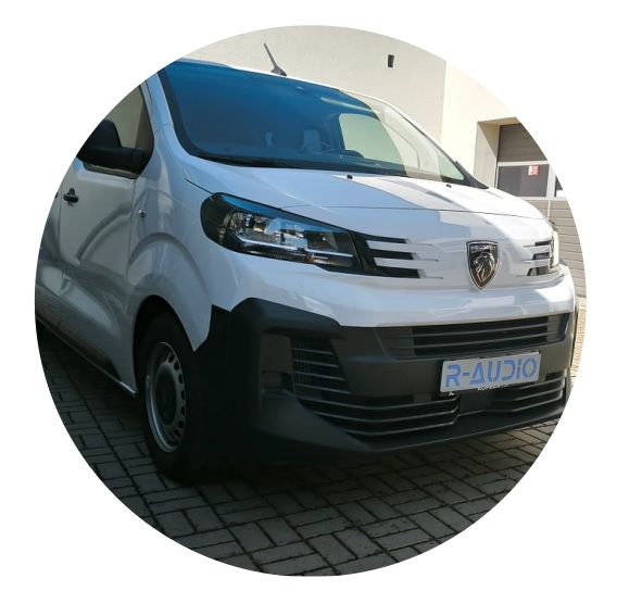 Peugeot Expert - výměna reproduktorů a odhlučnění