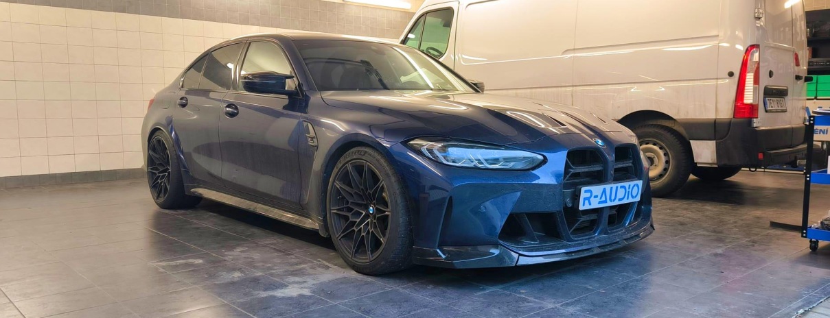 BMW M3 G80 - upgrade továrního HiFi audiosystému