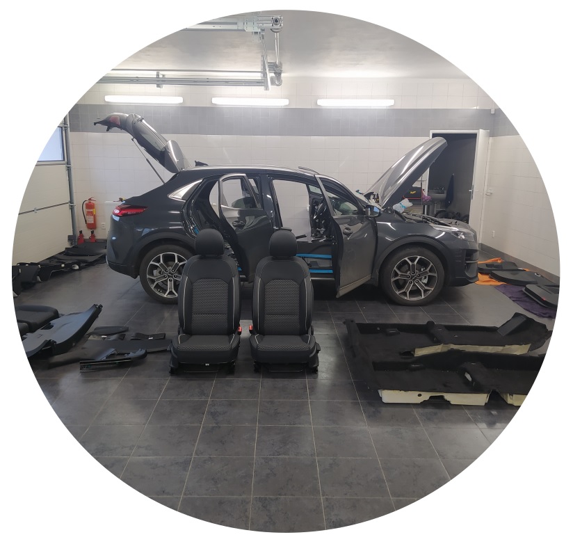 KIA XCeed - Luxusní upgrade ozvučení a kompletní odhlučnění