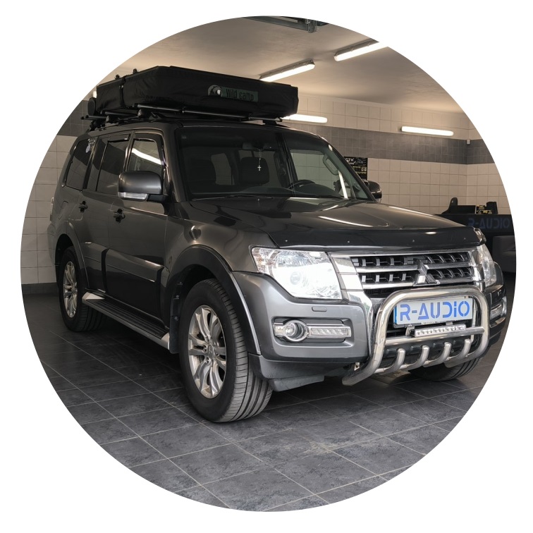 Mitsubishi Pajero - odhlučnění dveří a kapoty