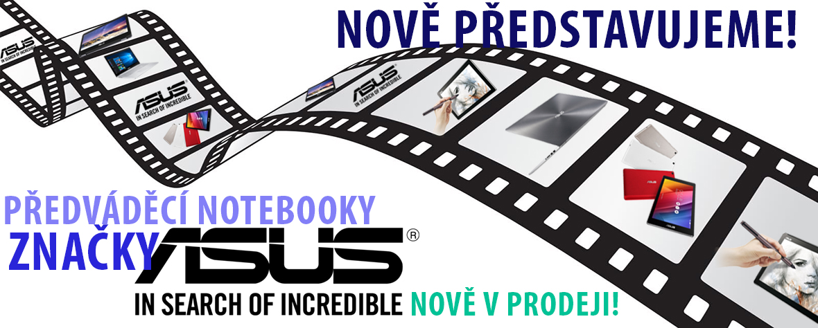 ASUS předváděcí notebooky nově v prodeji!