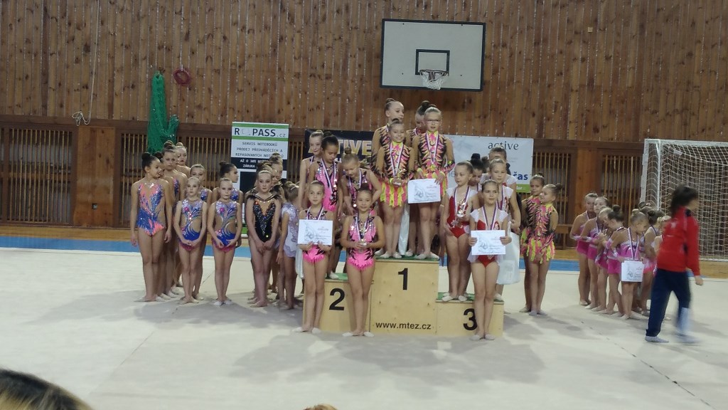 Podporujeme mladé naděje moderní gymnastiky