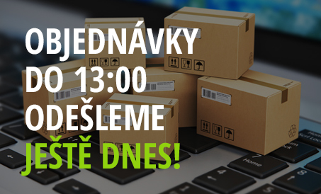ObjednÃ¡vky do 13:00 odeÅ¡leme jeÅ¡tÄ dnes!