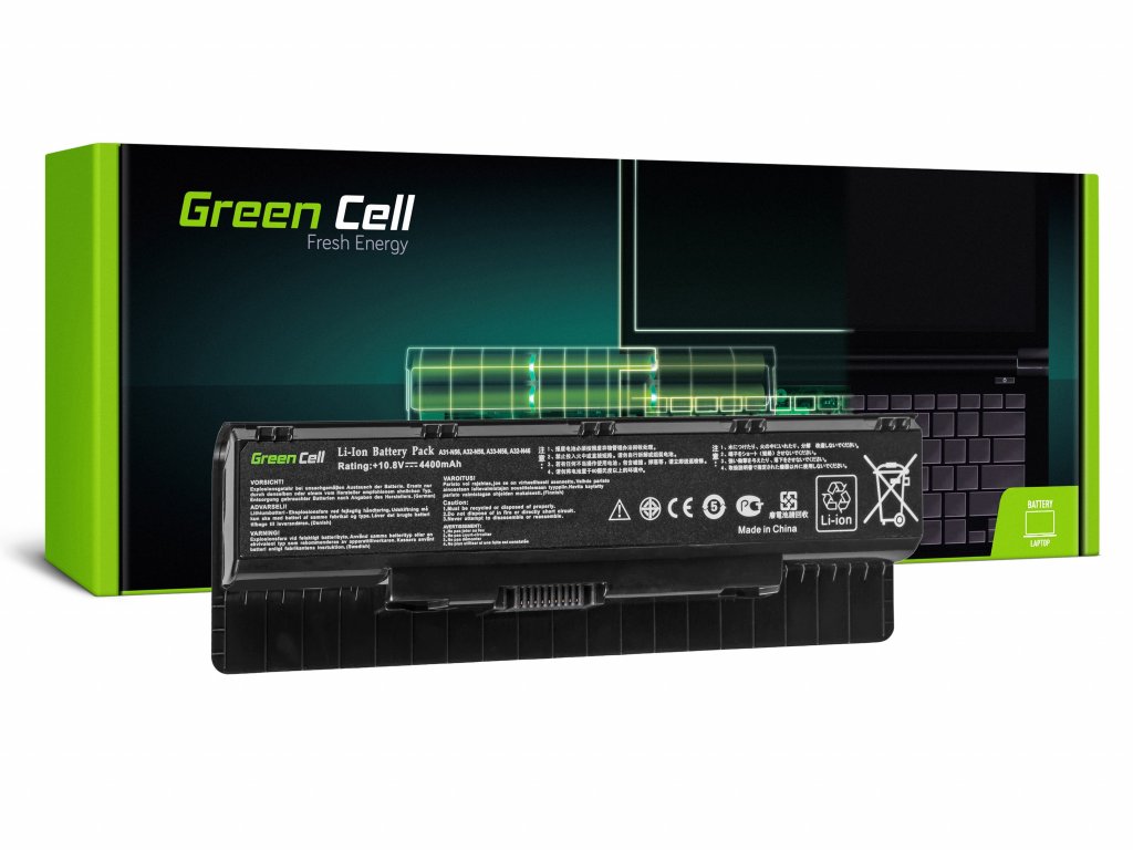 Green Cell Baterie 11.1V  Asus A32-N56 N46 N46V N56 N76