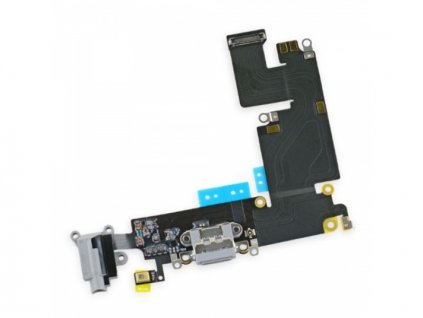 Charging Dock + Audio Jack Connector Flex Space Grey pro Apple iPhone 6S Plus