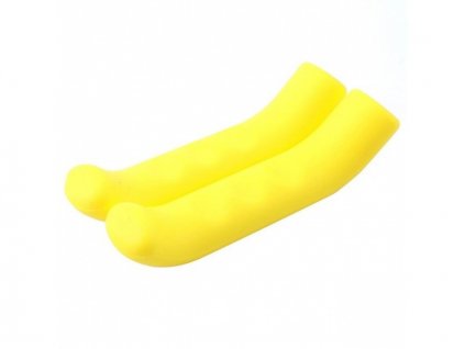 Brake Handle Silicone Bar Grips for Xiaomi Scooter Yellow (OEM)