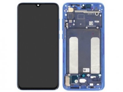 Xiaomi Mi 9 Lite LCD + Touch + Frame - Blue (Service Pack)