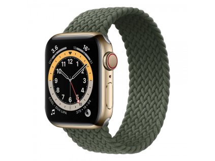 COTEetCI Nylon Braided Band 125 mm For Apple Watch 38/40/41 mm Iverness Green