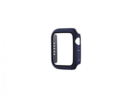 COTEetCI lntegrated Shell and Film Protective Case for Apple Watch 7 45mm Blue