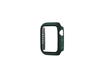 COTEetCI lntegrated Shell and Film Protective Case for Apple Watch 7 45mm Green
