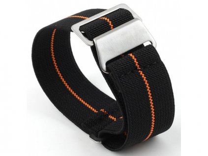 RhinoTech Universal Strap Nylon Quick Release 22mm Black-Orange