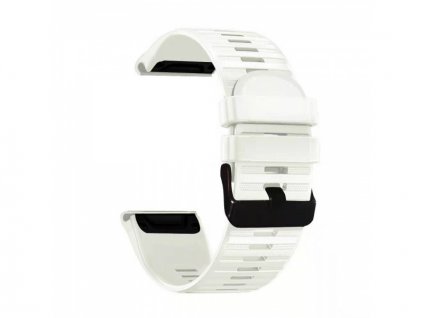 RhinoTech Strap for Garmin QuickFit Sport Silicone 26mm White