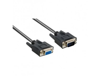 4world predlzovaci kabel pre vga d sub15 m f 18 m