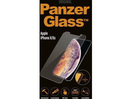 PanzerGlass iPhone X/Xs Black tvrzené sklo