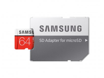 Samsung micro SDXC 64GB EVO Plus + SD adaptér
