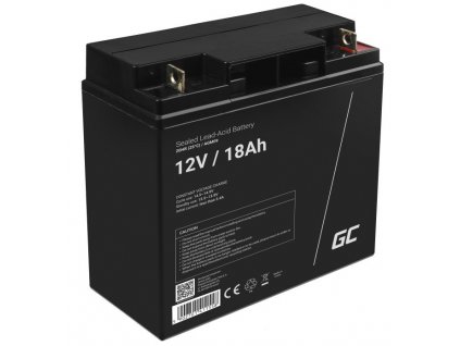 Olověná baterie 12V AGM, kapacita: 15Ah, 18Ah, 20Ah