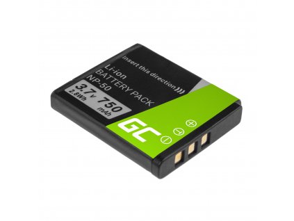 Baterie FujiFilm F100, F200, F300, F500, F600, F700, F80, X10, X20 NP-50 3.7V 750mAh
