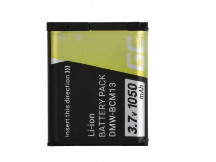 Baterie 3.7V 1050mAh Panasonic Lumix DMC-FT5 DMC-TS5 DMC-TZ40 DMC-TZ60 DMC-ZS30 DMC-ZS40 DMC-ZS50