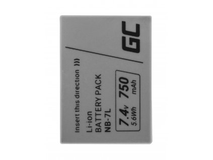 Baterie 7.4V 750mAh Canon PowerShot G10, G11, G12, SX30 IS NB-7L NB7L