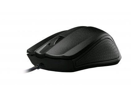 C-TECH WM-01, černá, drátová USB