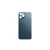 Back Cover Glass + Big Camera Hole pro Apple iPhone 12 Pro Pacific Blue