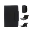 C-tech deskové pouzdro a stojánek na tablet 7" - 7,85" s klávesnicí, černé
