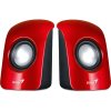 caixa de som genius 1 5w vermelha sp u115