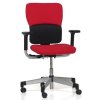Kancelářská židle červená, SteelCase Lets B OCELOVÝ ROŠT!