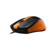 C-TECH WM-01, oranžová, drátová USB