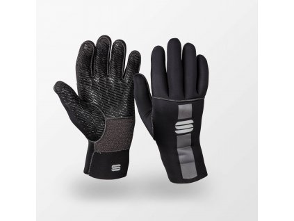 cyklistické oblečení SPORTFUL Neoprene gloves, black