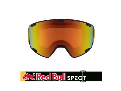 Lyžařské brýle RED BULL SPECT Goggles, PARK-017, black, orange with red mirror, CAT2, AKCE