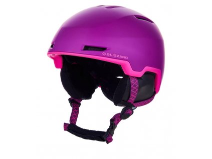 helma BLIZZARD W2W Viper ski helmet, violet matt/pink matt