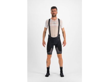 cyklistické oblečení SPORTFUL Ltd shield bibshort, black