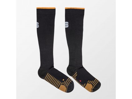 SPORTFUL Recovery socks, black orange sdr