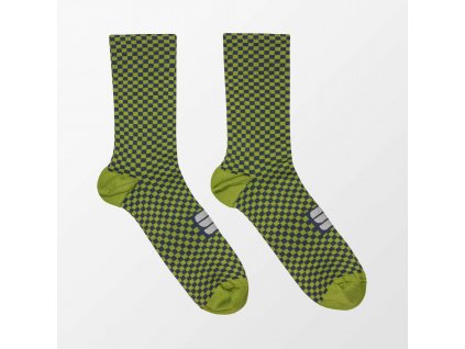 cyklistické oblečení SPORTFUL Checkmate socks, guacamole blue sea, AKCE