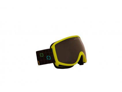 lyžařské brýle BLIZZARD Ski Gog. 963 DAO, shiny neon yellow, amber lens