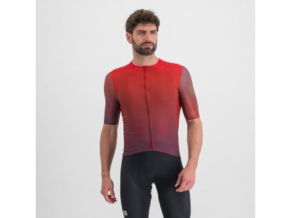 cyklistické oblečení SPORTFUL Rocket jersey, huckleberry chilly red